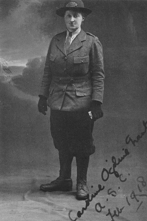 Photo of Lady Caroline Louisa Ogilvie Grant in ASC Uniform
    